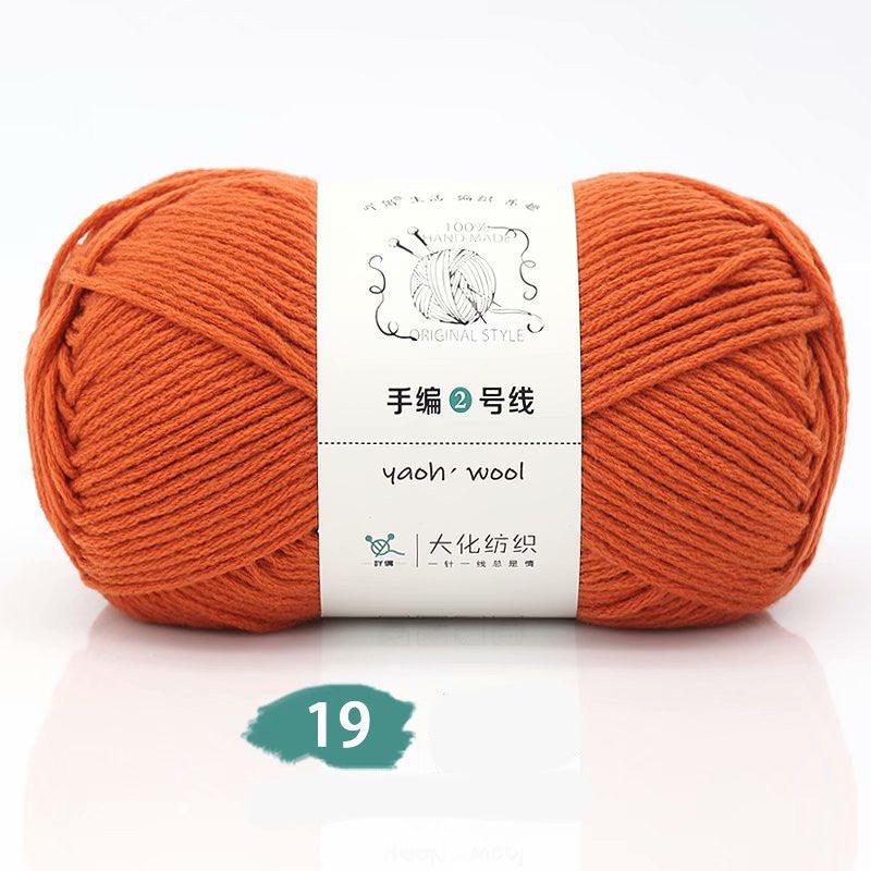 Acrylic Wool - Acrylic Wool - Yaoh Hand Made Original Style - Orange Red