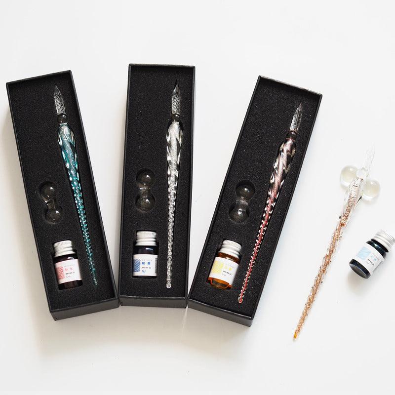 Glass Pen Sets - Glass Pen Set - Gift Box -