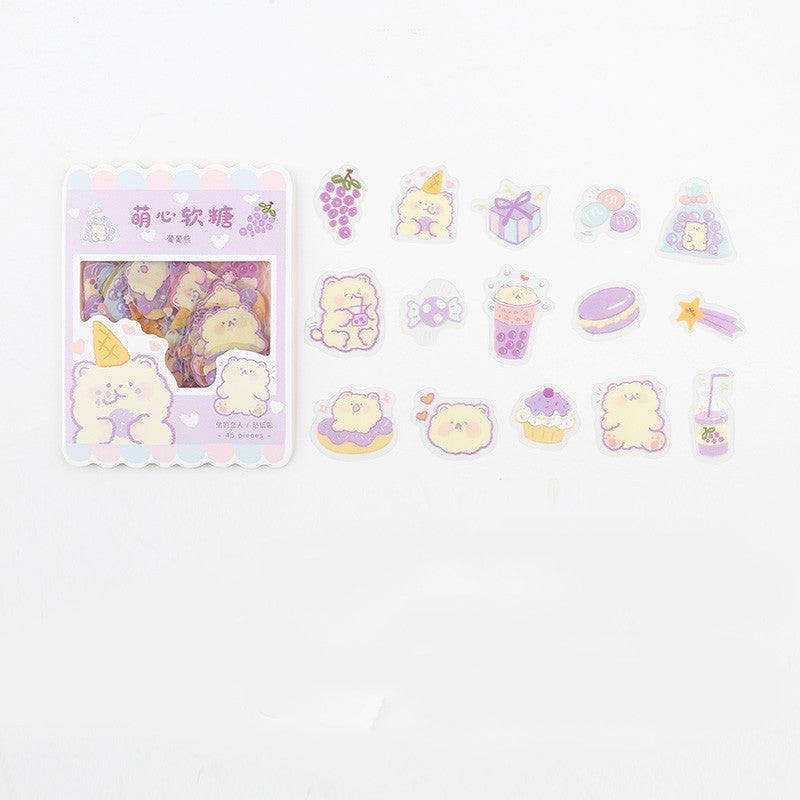 Decorative Stickers - Stickers - Kawaii Jelly - Purple