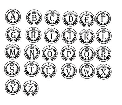 Decorative Stamps - Alphabet Stamp for Cardmaking - B