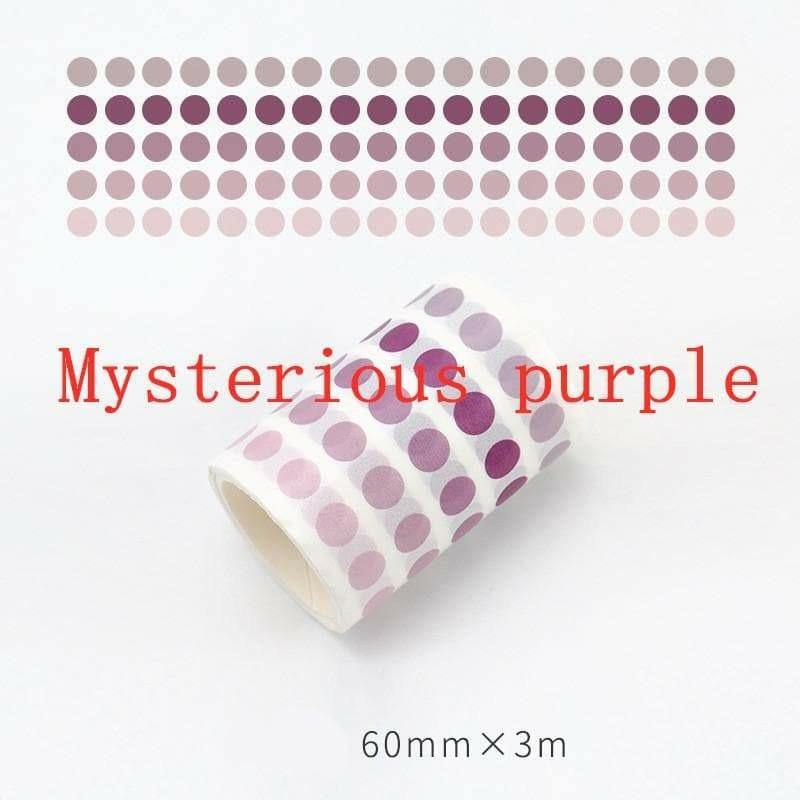 Decorative Stickers - Dot Stickers - Purple