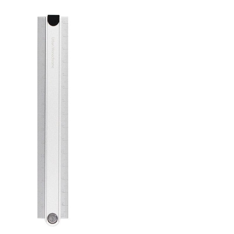 Rulers - Foldable Aluminum Ruler - Kokuyo - White