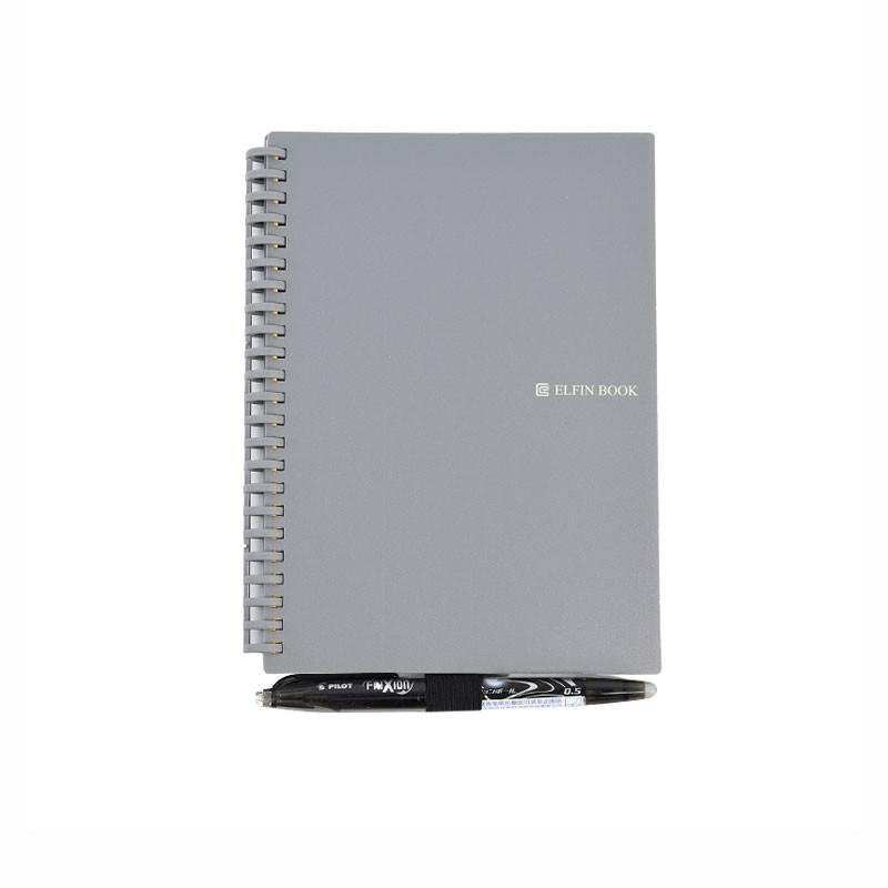 Notebooks & Notepads - Elfinbook Reusable Notebook 2.0 - B5 - Grey