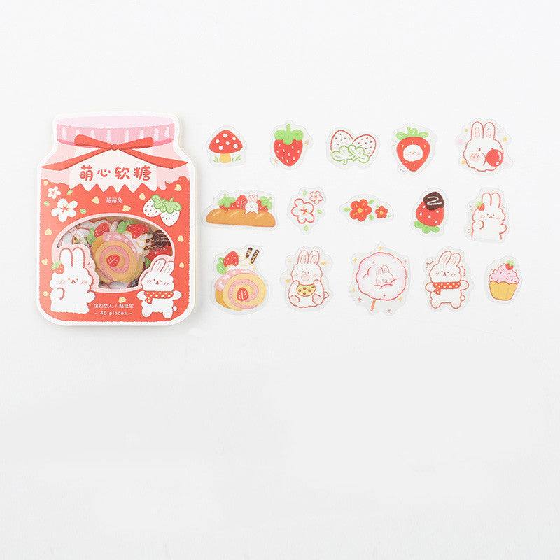 Decorative Stickers - Stickers - Kawaii Jelly - Red