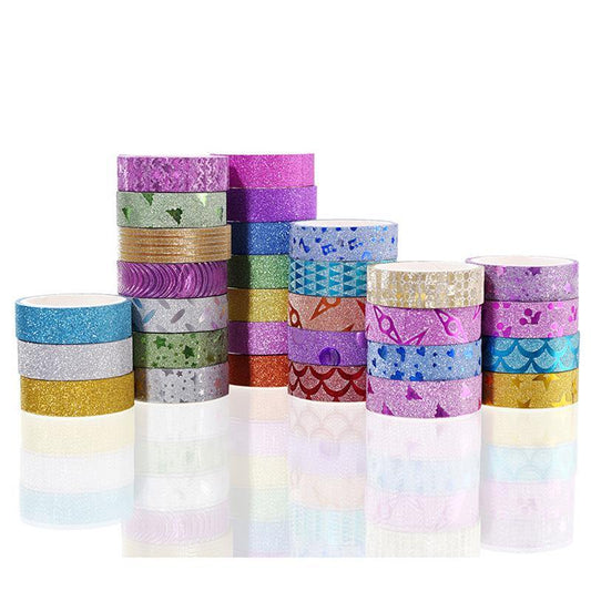 Decorative Tape - Glitter Washi Tape Set -