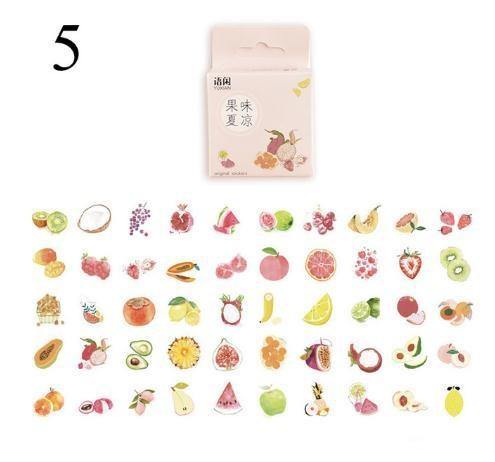 Sticker Flakes - Cute Decorative Stickers - Fruits