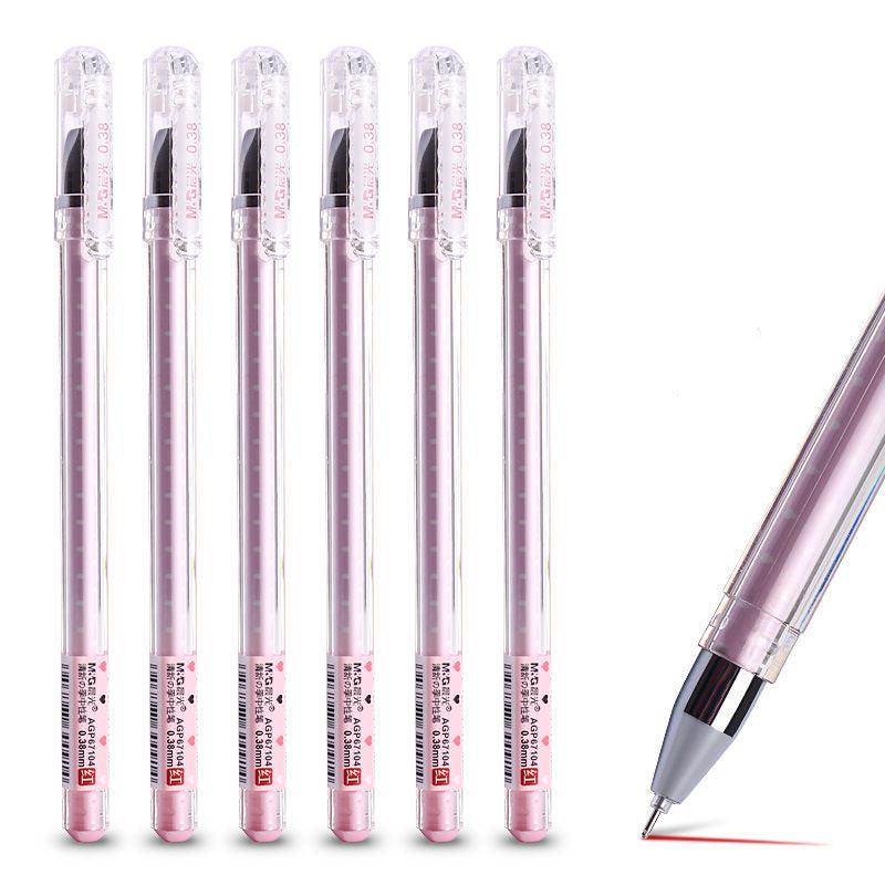 Gel Pen Sets - Gel Pen Set - M&G - Pink / 6