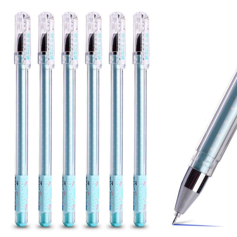 Gel Pen Sets - Gel Pen Set - M&G - Blue / 6