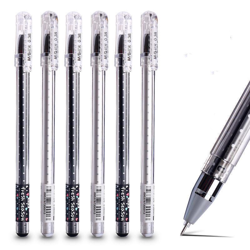 Gel Pen Sets - Gel Pen Set - M&G - Black / 6