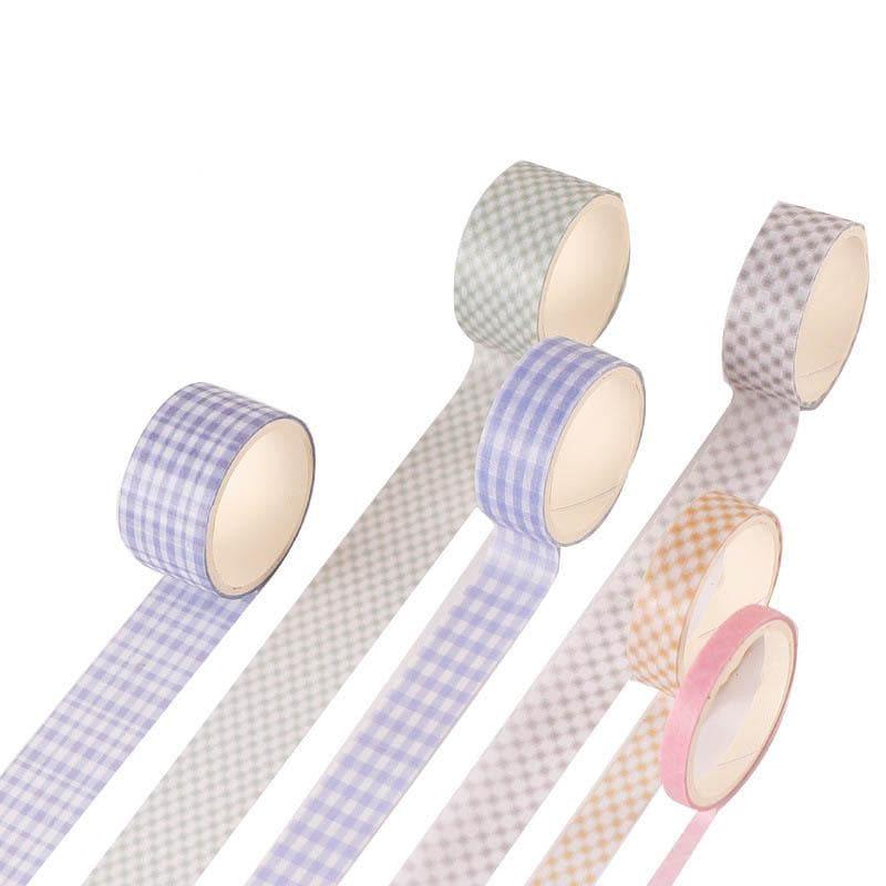 Decorative Tape - Washi Tape Set - Grid Control Series - Summer