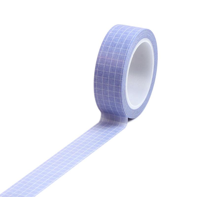 Individual Washi Tapes - Grid Washi Tapes - Purple