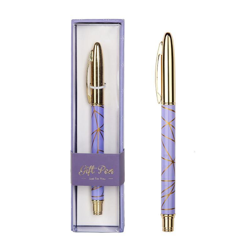 Pens & Pencils - Ballpoint Pen - Gift Box - Purple