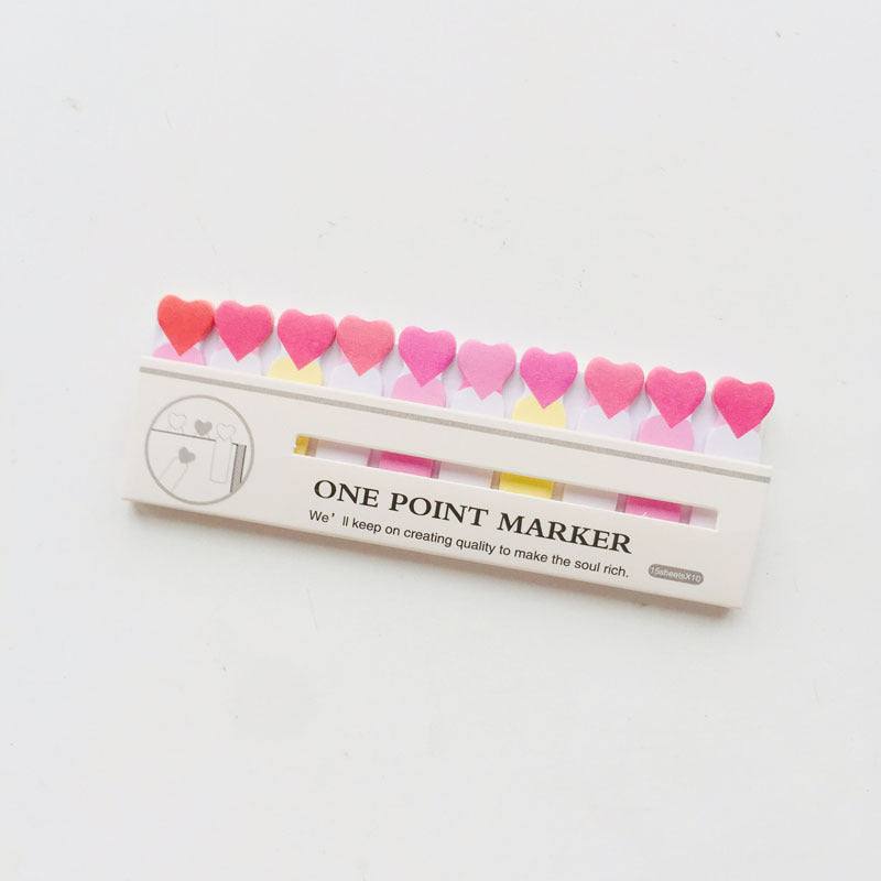 Page Markers - Kawaii Page Markers - Heart