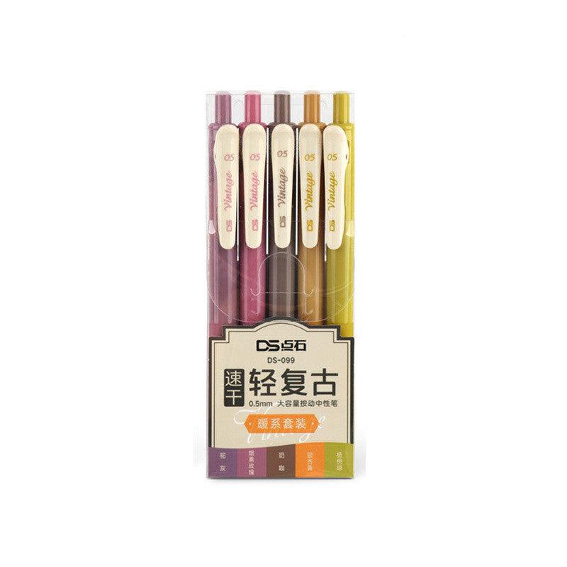 Gel Pen Sets - Gel Pen Set - Vintage Ink - Warm
