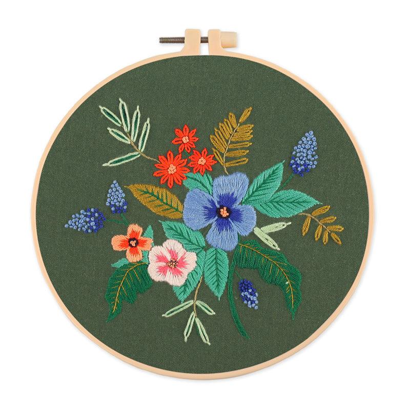 Embroidery Kits - Embroidery Kit - Vintage Flower - 3