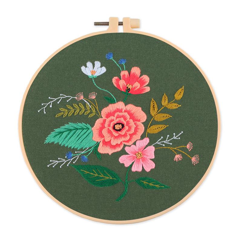 Embroidery Kits - Embroidery Kit - Vintage Flower - 8