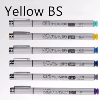 Art Pencils - Copic Multiliner SP - Yellow BS