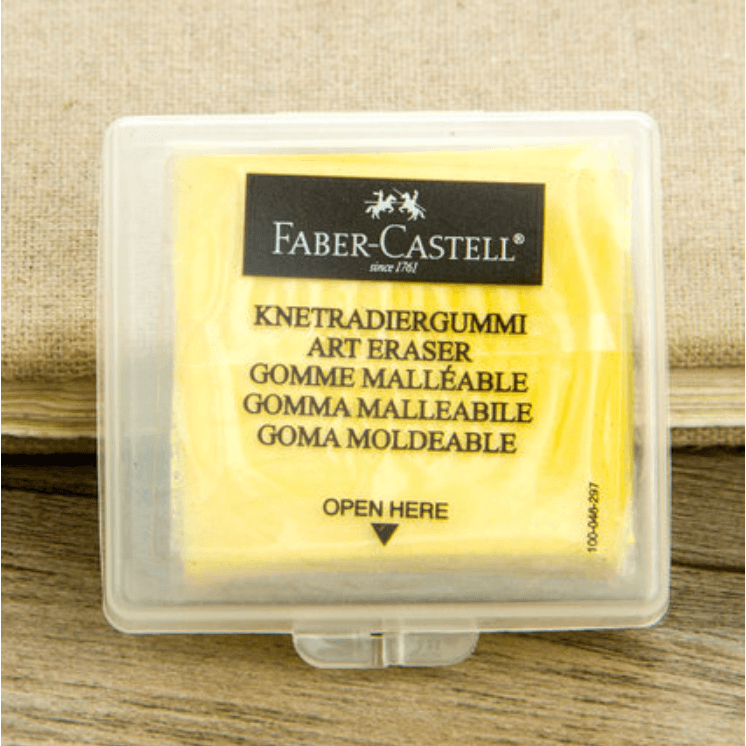 Erasers - Kneadable Art Eraser - Faber-Castell - Yellow