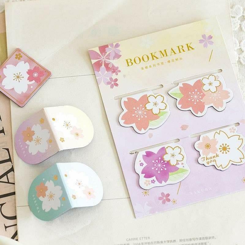 Bookmarks - Magnetic Bookmarks Sakura Series -
