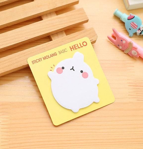 Sticky Notes - Sticky Notes - Molang Kawaii - Yellow