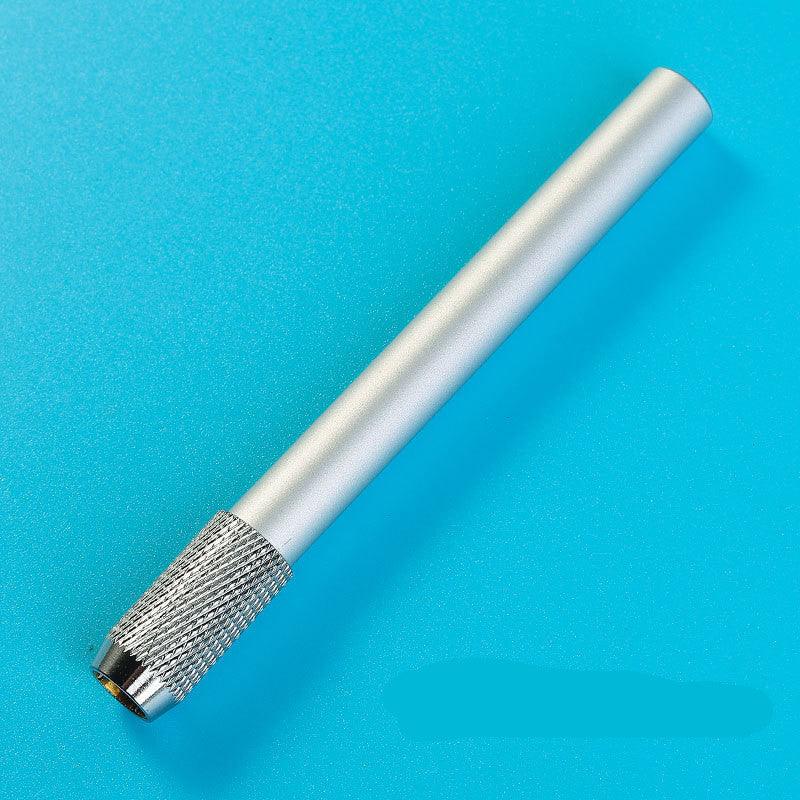 Pencil Extenders - Metallic Pencil Extender - Silver
