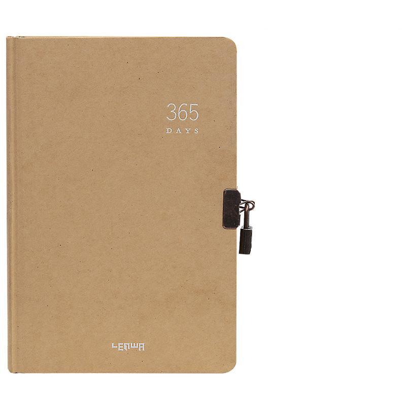 Notebooks & Notepads - Minimalist Hardcover Planner - Beige