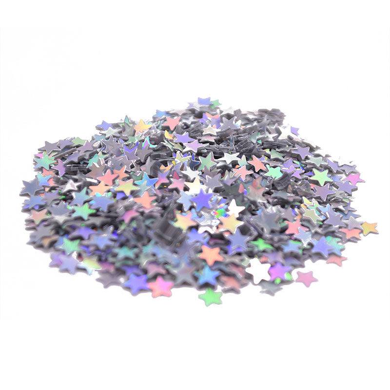 Resine Epoxy Fillers - Epoxy Resin Fillers - Metallic Star Sequins - Pastels / 3mm