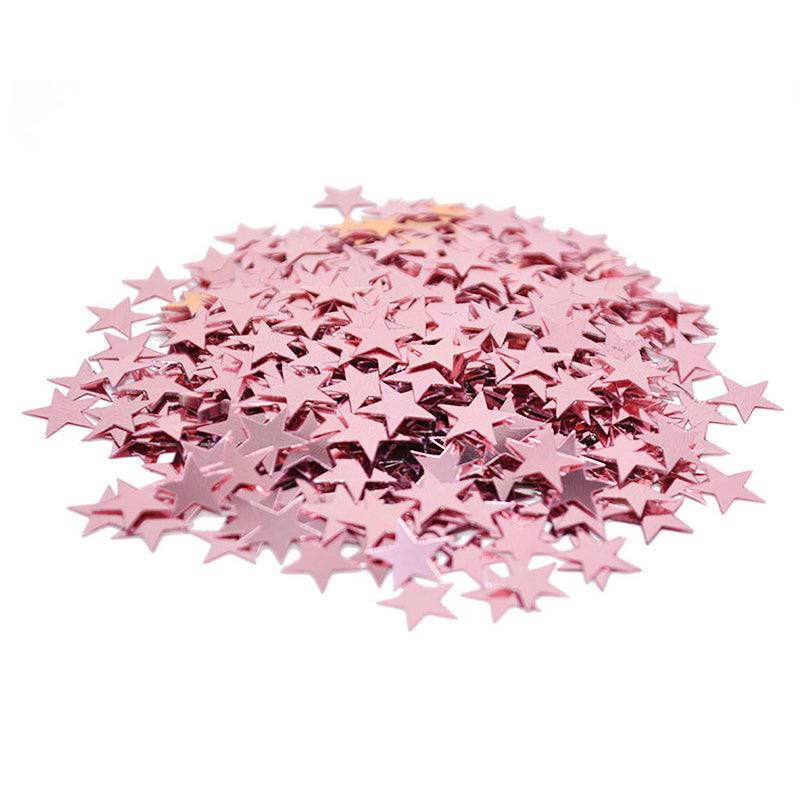 Resine Epoxy Fillers - Epoxy Resin Fillers - Metallic Star Sequins - Rose Gold / 3mm