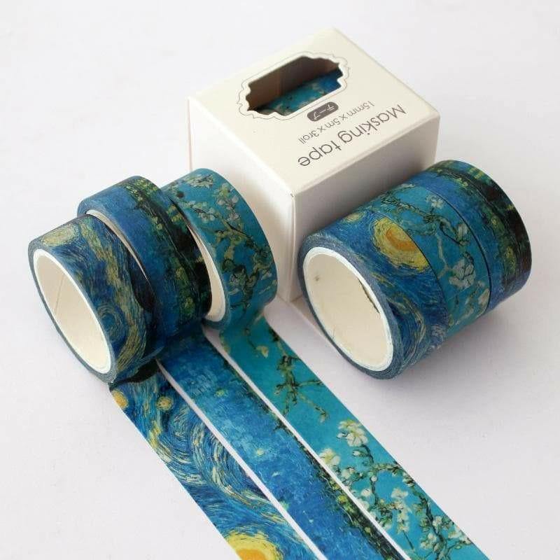 Washi Tape Sets - Washi Tape Set - Various Colors - Van Gogh