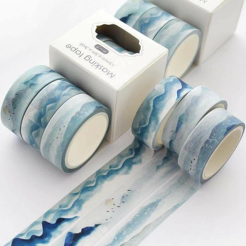 Washi Tape Sets - Washi Tape Set - Various Colors - Sea