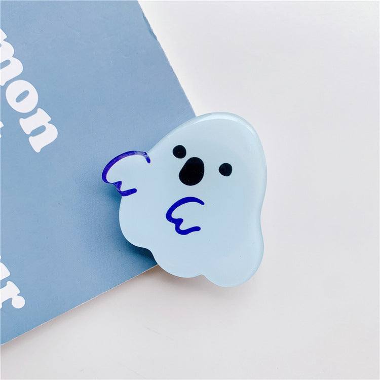 Phone Holders - Kawaii Phone Holder - Blue Ghost