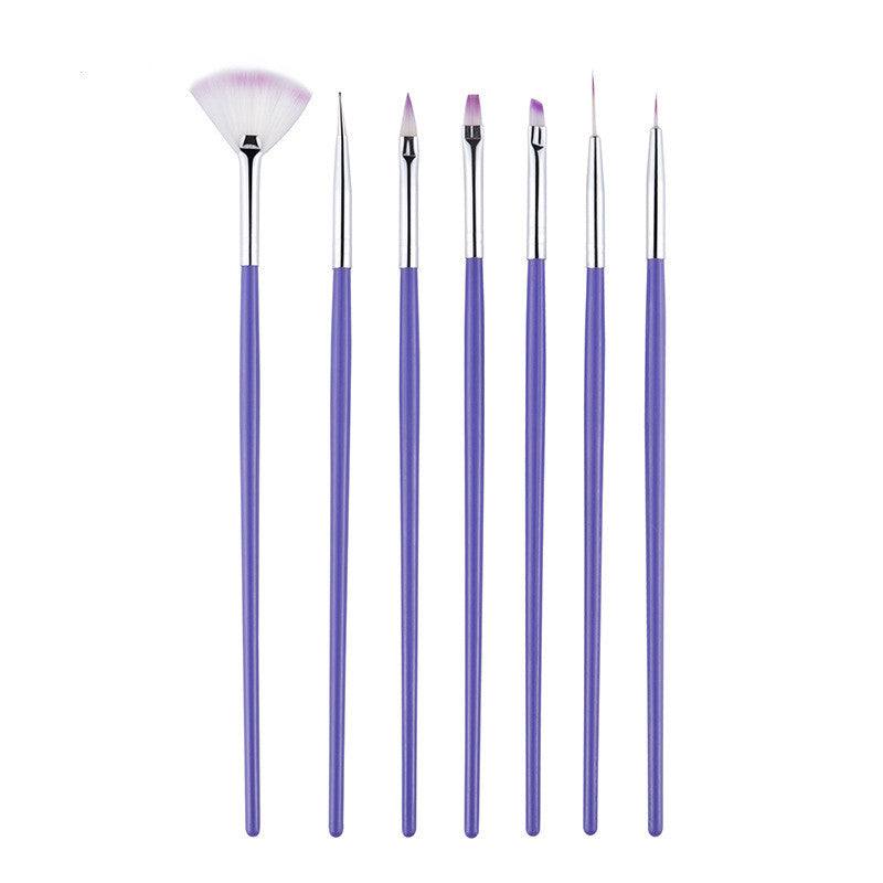 Paintbrush Sets - Paintbrush Set - Purple - Default Title