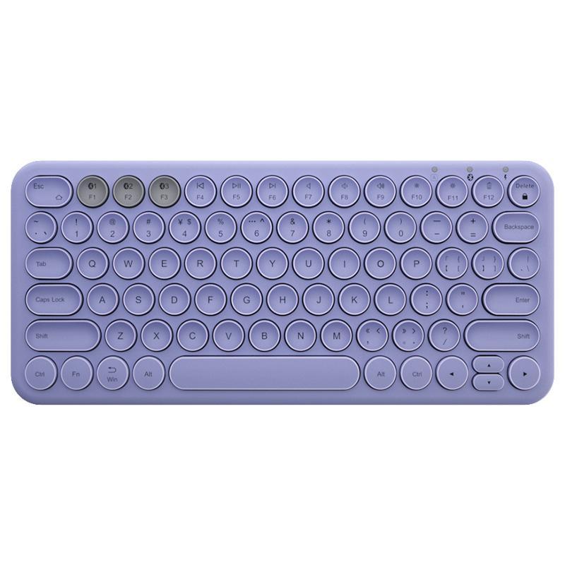 Keyboards - Rechargeable Keyboard Set - Purple / Single keyboard