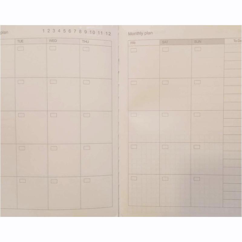 Calendars, Organizers & Planners - Hardcover Planner - Rose Gold Constellations -