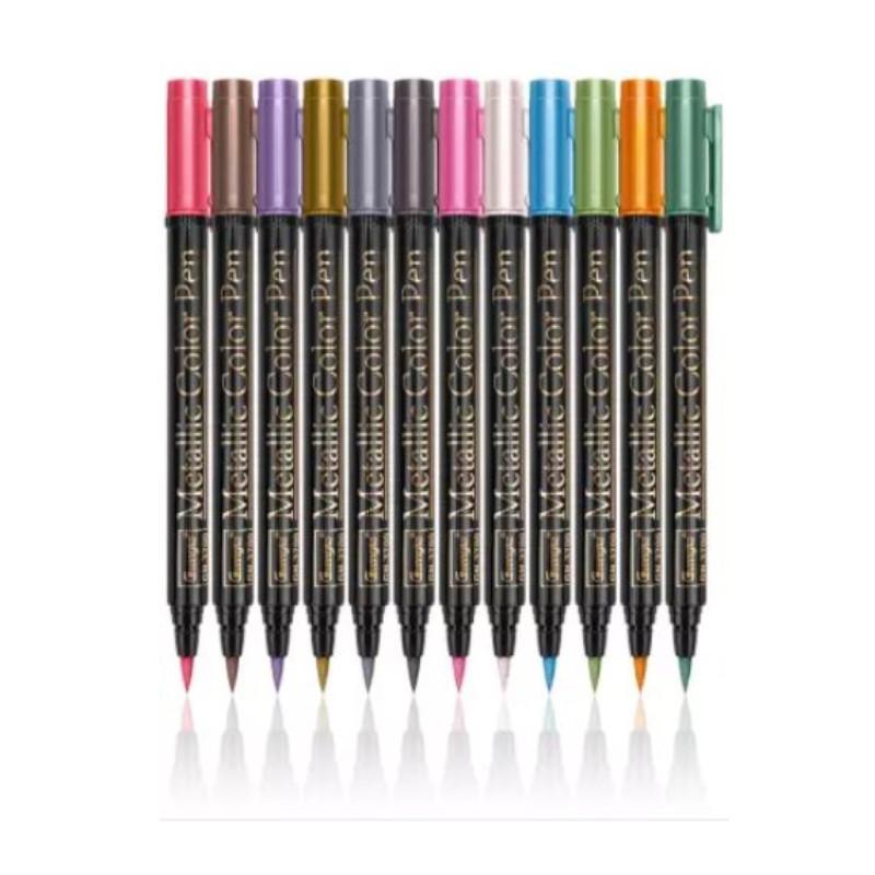 Metallic Marker Sets - Metallic Marker Set - GuangNa Metallic Color Pen Set -