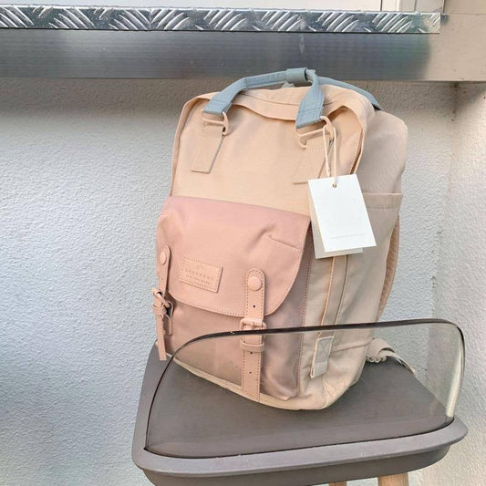 Backpacks - Waterproof Backpack - Doughnut - Pink