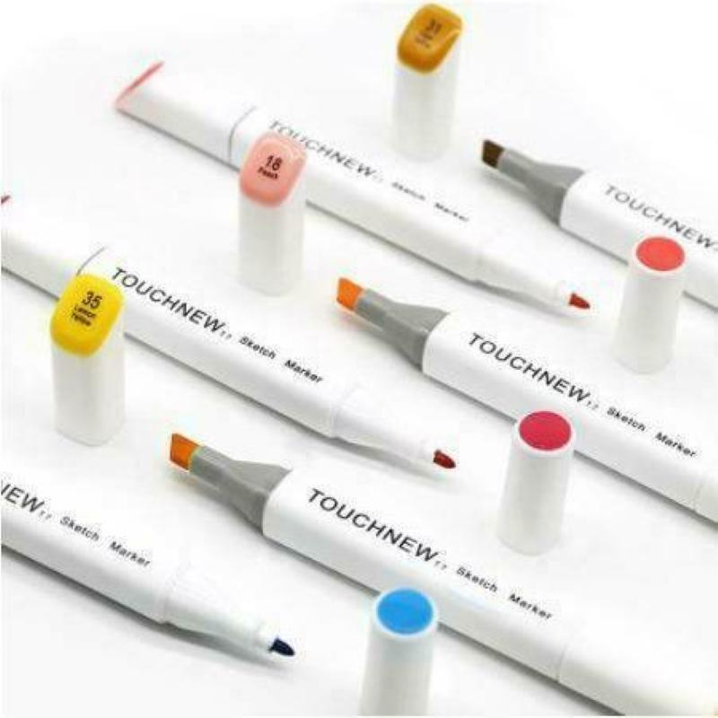 Alcohol-Based Markers - Alcohol-Based Marker Set - TouchNew T7 -