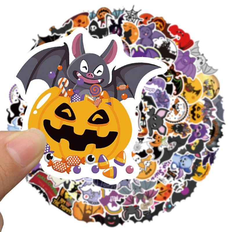 Decorative Stickers - Waterproof Halloween Sticker Set -