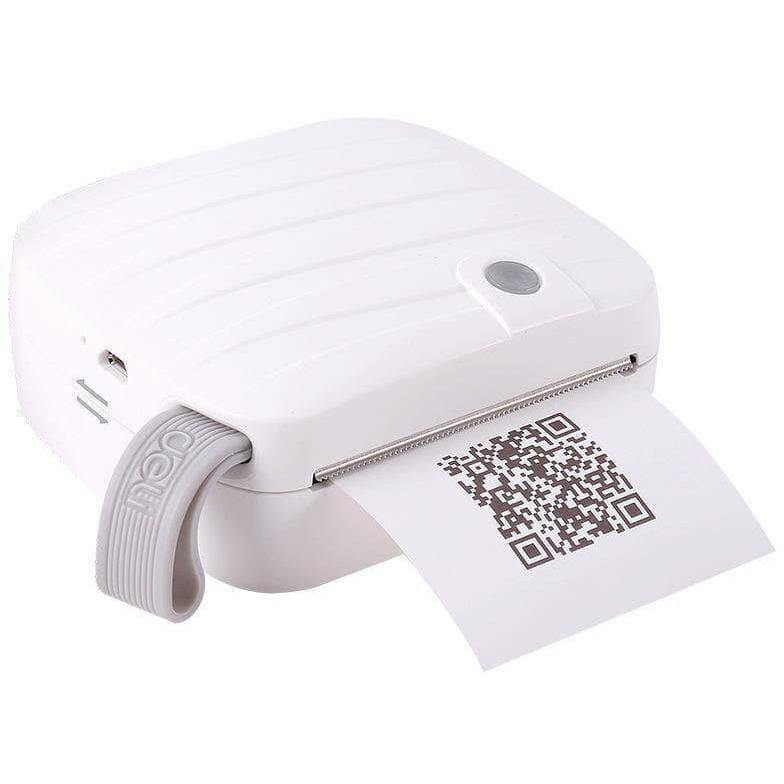 Printers, Copiers & Fax Machines - Mini Thermal Printer - Deli - White