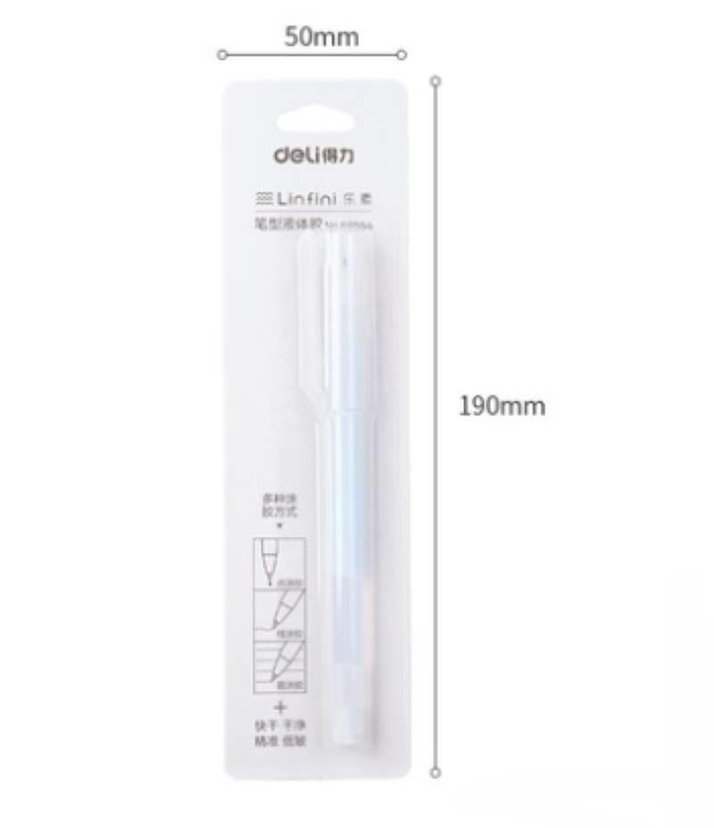 Craft & Office Glue - Deli Pen-Shaped Transparent Liquid Glue - Default Title