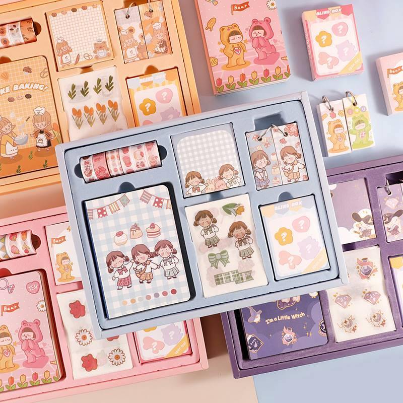 Stationery Sets - Stationery Gift Box - Cute Character -