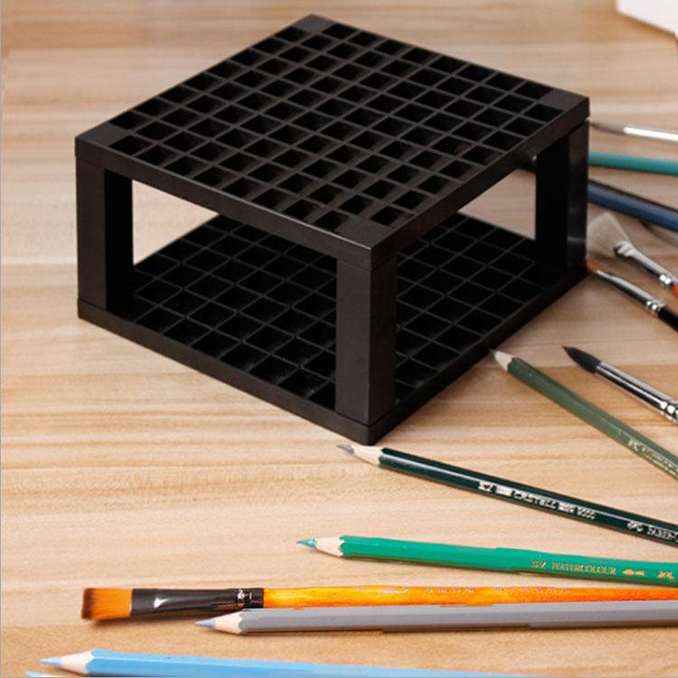 Desktop Organizers - Desktop Organizer - Pen and Paintbrush Holder - Black