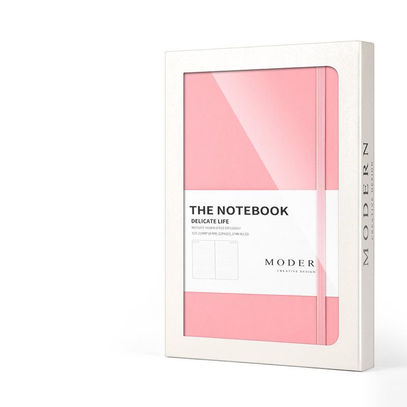 Hardcover Notebooks - Hardcover Ruled Paper Notebook - The Notebook - Pink