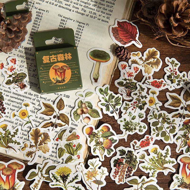 Decorative Stickers - Self-adhesive stickers decorative sealing stickers - Retro forest