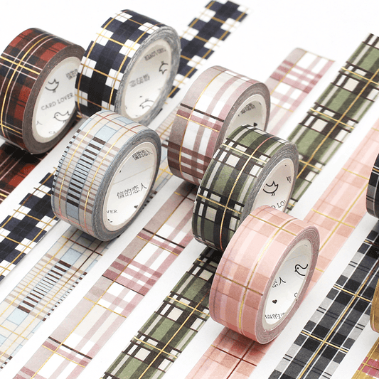 Individual Washi Tapes - Washi Tape - Scottish Pattern -
