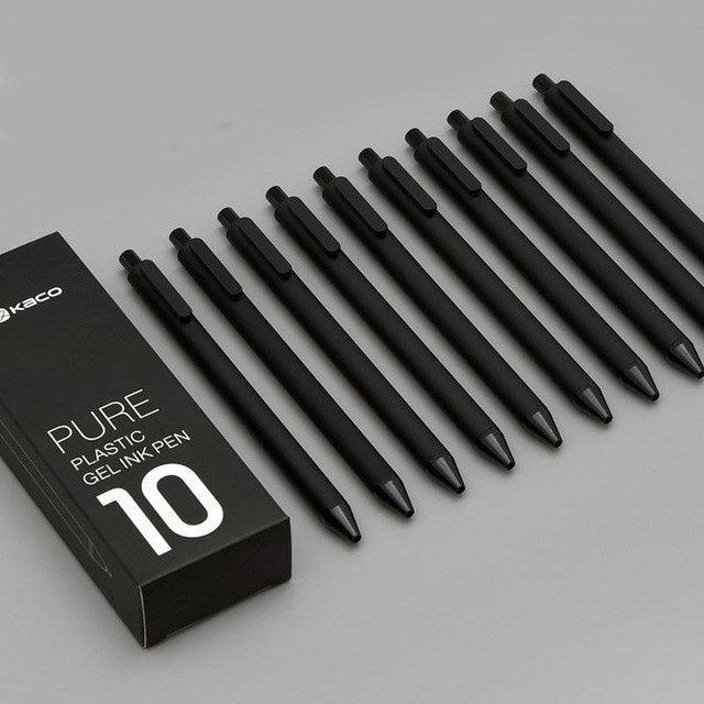 Gel Pen Sets - Gel Pen Set - KacoGreen Pure - Black