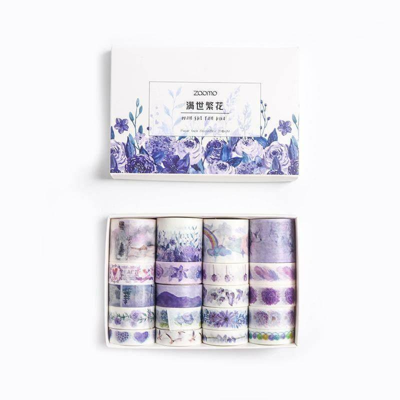 Washi Tape Sets - Washi Tape Set - Pastel Patterns - Violet