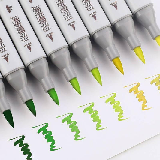 Alcohol-Based Marker Sets - Alcohol-Based Marker Set - Touch Cool -