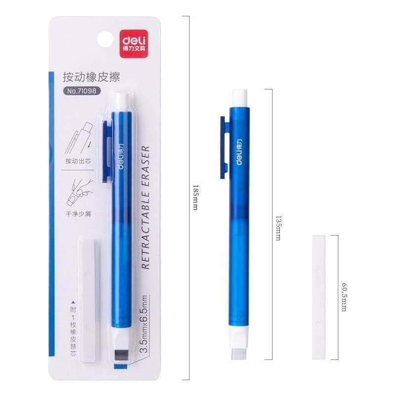 Retractable Erasers - Retractable Pencil Eraser - Deli -