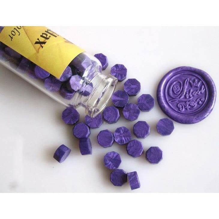 Raw Candle Wax - Colored Sealing Wax - Aristocratic Purple